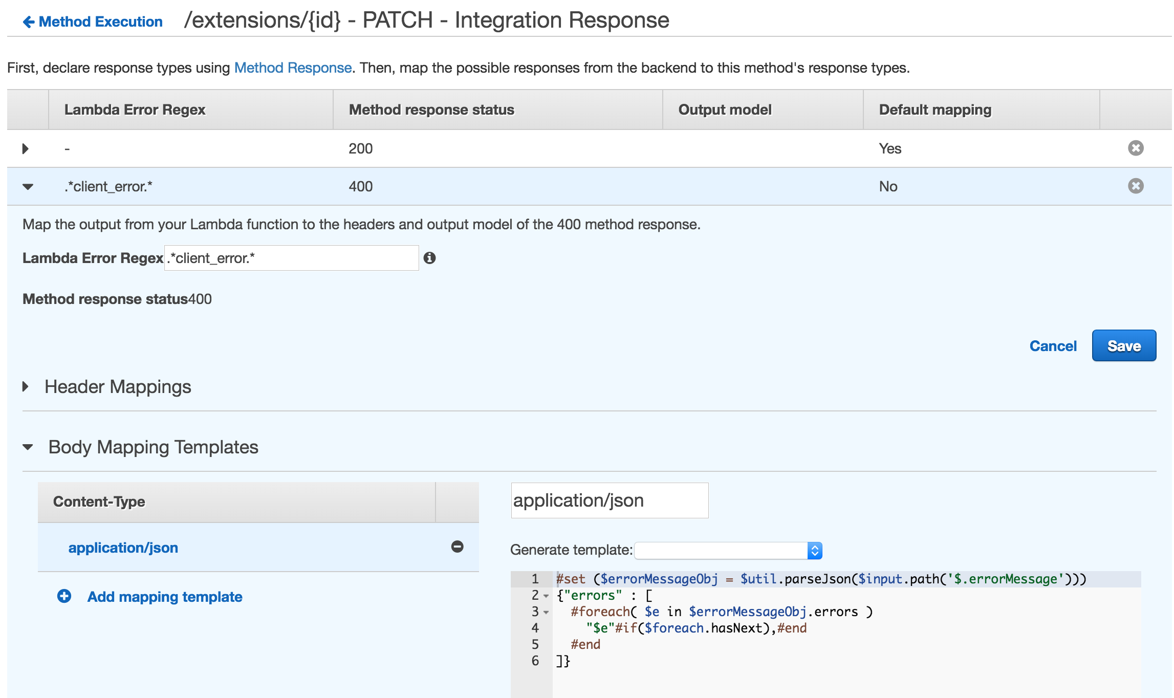 How to Return Custom HTTP Status codes from a Lambda function in Amazon